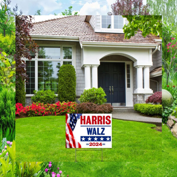Kamala Harris / Walz for President 2024 Yard Sign