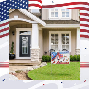 Kamala Harris Yard Sign, Childless Cat Lady Sign