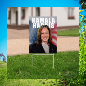 Kamala Harris Yard Sign, Madam President, Election 2024 Sign