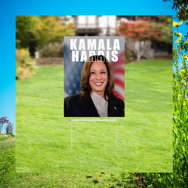 Kamala Harris Yard Sign, Madam President, Election 2024 Sign