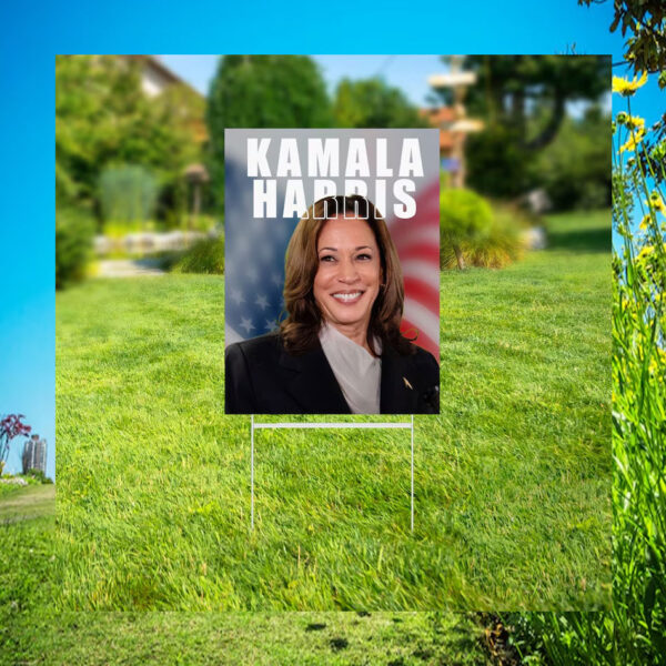 Kamala Harris Yard Sign, Madam President, Election 2024 Sign