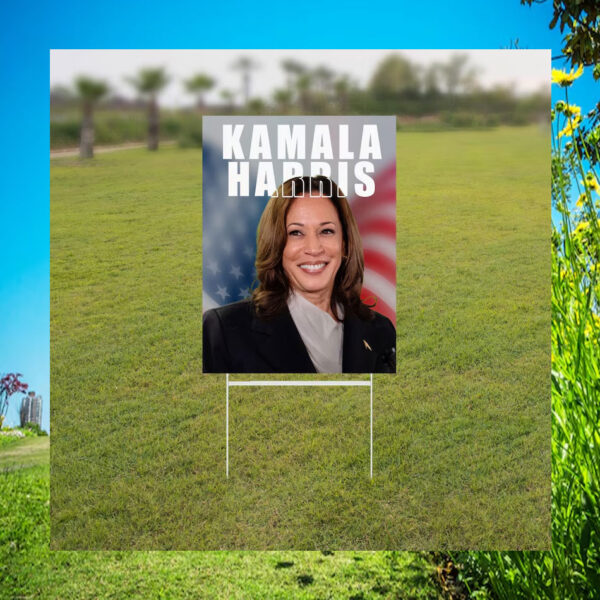Kamala Harris Yard Sign, Madam President, Election 2024 Sign