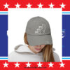 Kamala Harris Yes we Cat Printed Distressed Cap
