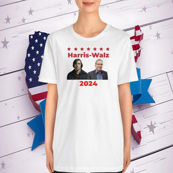 Kamala Harris and Tim Walz For President 2024 T-Shirt