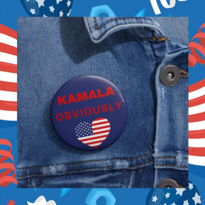 Kamala Harris for President 2024 Election Button