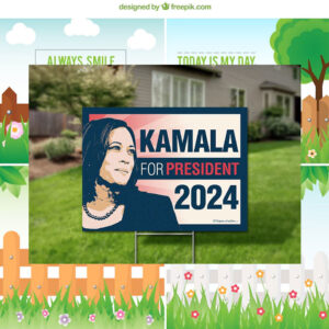 Kamala Harris for President 2024 Yard Signs