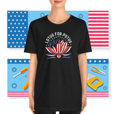 Kamala Lotus for Potus 2024 Shirt, Madam President Shirt