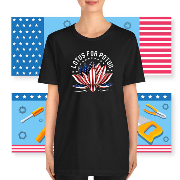 Kamala Lotus for Potus 2024 Shirt, Madam President Shirt