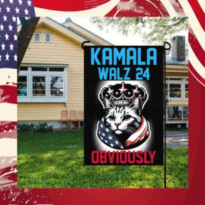 Kamala Walz 24 Obviously Flag