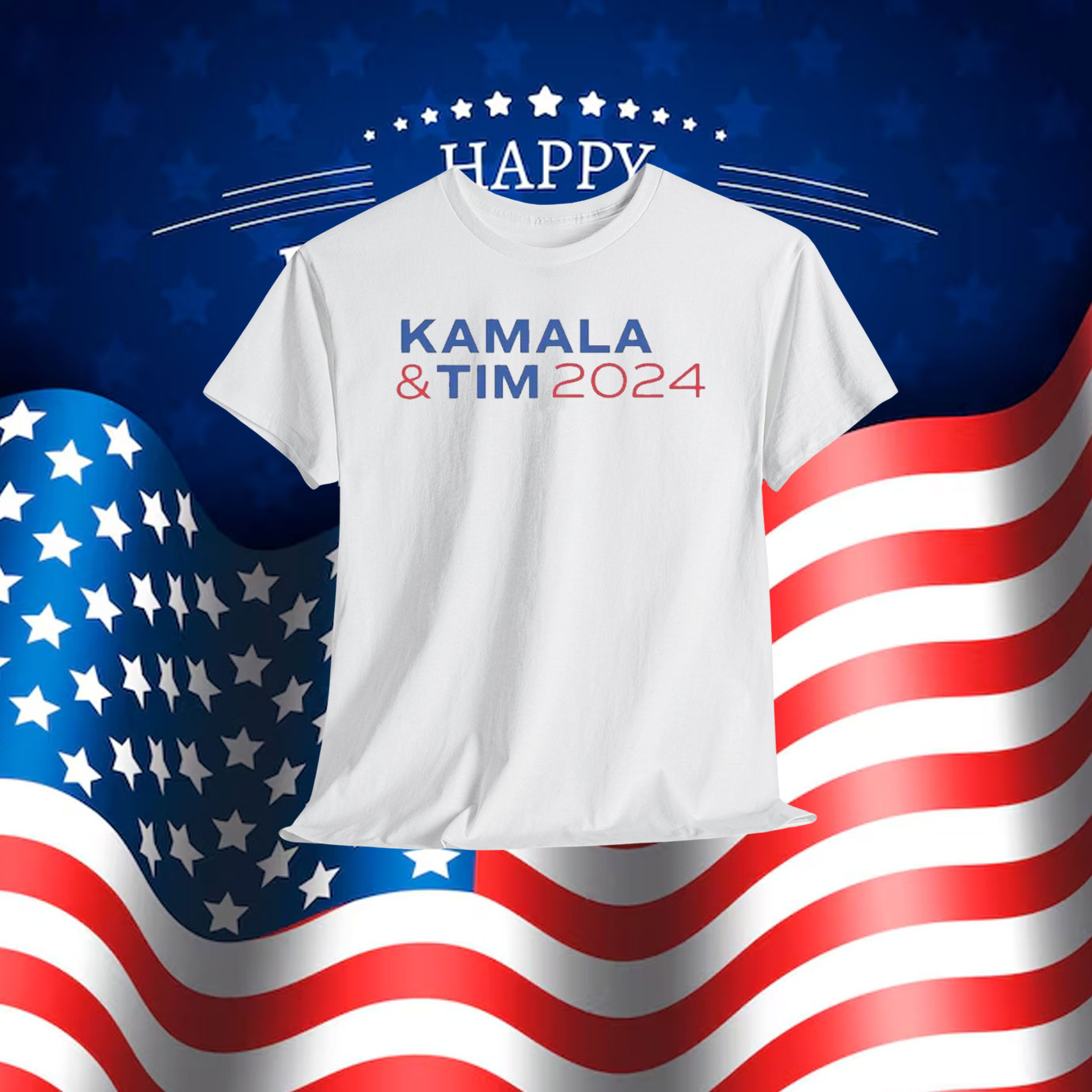 Kamala and Tim 2024 Shirt, Harris 2024 Shirt