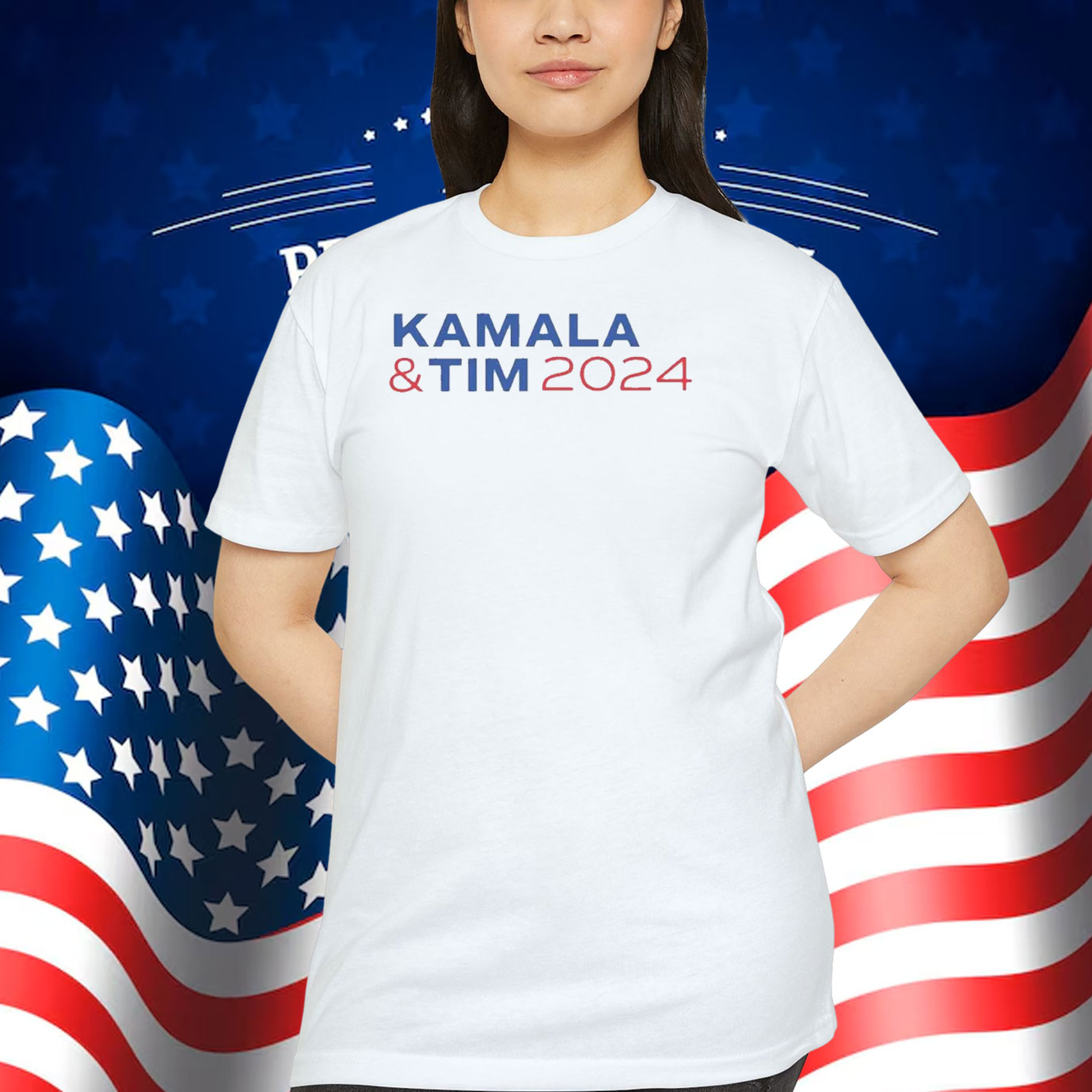 Kamala and Tim 2024 Shirt, Harris 2024 Shirt