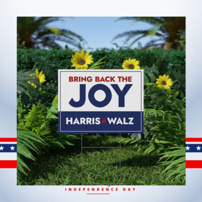 Kamala for President 2024 Yard Sign