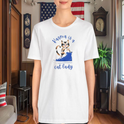 Karma is a Cat Lady White T-Shirt