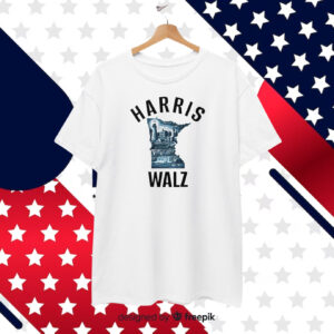 Keep Minnesota Blue, Exclusive Harris Walz T-Shirt