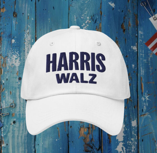 Logo Harris Walz Blue Hat