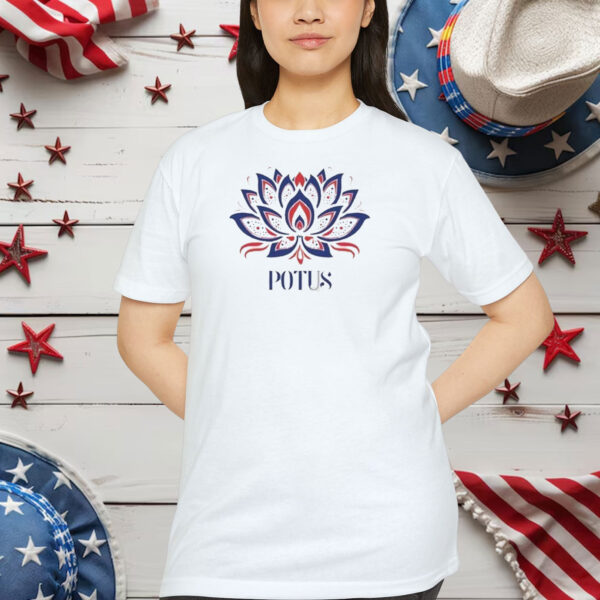 Lotus for POTUS Shirt, Kamala Harris 2024 Shirt
