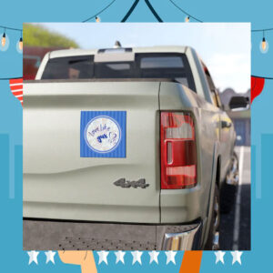 Love Like Gus! Vote Kamala Harris Bumper Car Magnet
