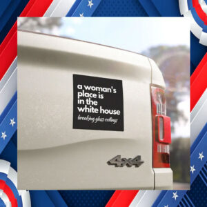 Madam President Kamala Harris A Woman's Place is in the White House Car Magnet