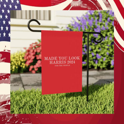 Made You Look Harris 2024 For The People Flag