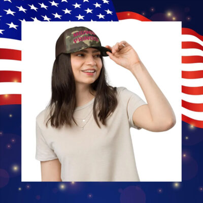 Midwest Princess Hat, Harris Walz Camo Trucker Hat, Harris Walz Camo Hat