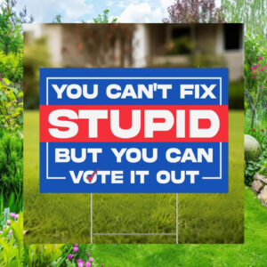 Mind Your Own Damn Business Yard Sign