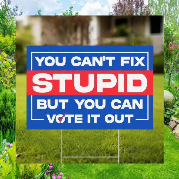 Mind Your Own Damn Business Yard Sign