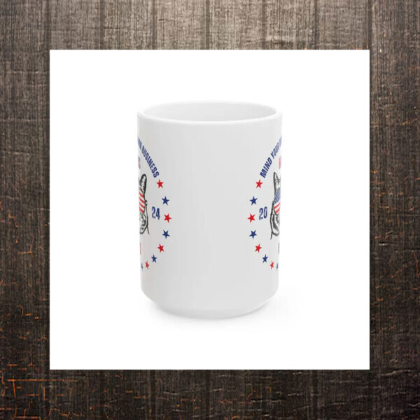 Mind your own damn business Harris Walz 2024 mug, Kamala Harris gift, Harris 2024, Kamala Harris mug