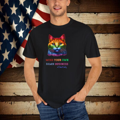 Mind your own damn business Tim Walz T-Shirt