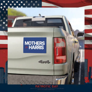 Mothers For Harris Car Magnet