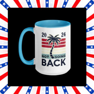Not Going Back Harris Walz Mug