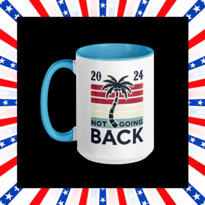 Not Going Back Harris Walz Mug
