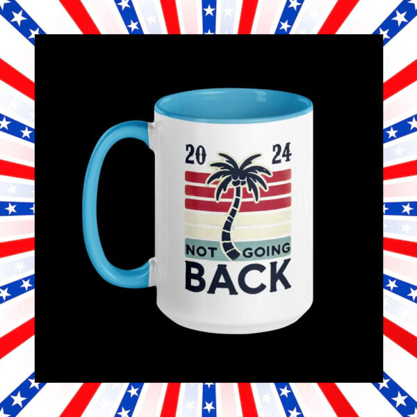 Not Going Back Harris Walz Mug
