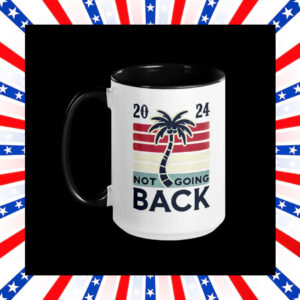 Not Going Back Harris Walz Mug