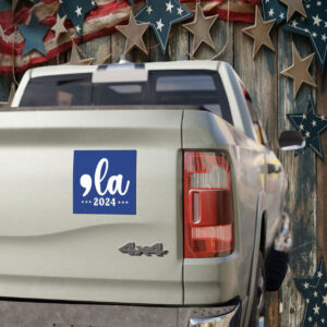 Official Comma-La Kamala Harris Car Magnets