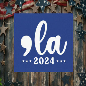 Official Comma-La Kamala Harris Car Magnets