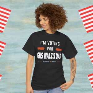 Official Gus Walz I’m Voting For Gus Walz’s Dad T-Shirt