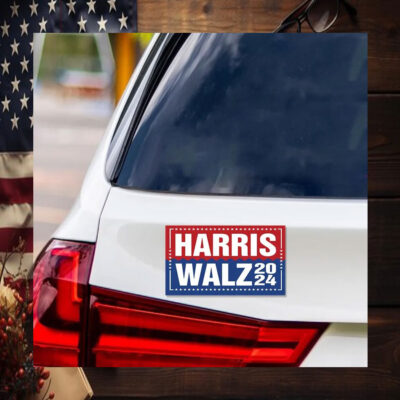 Official Harris Walz 2024 Car Magnet