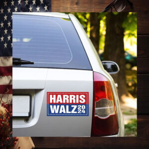 Official Harris Walz 2024 Car Magnet