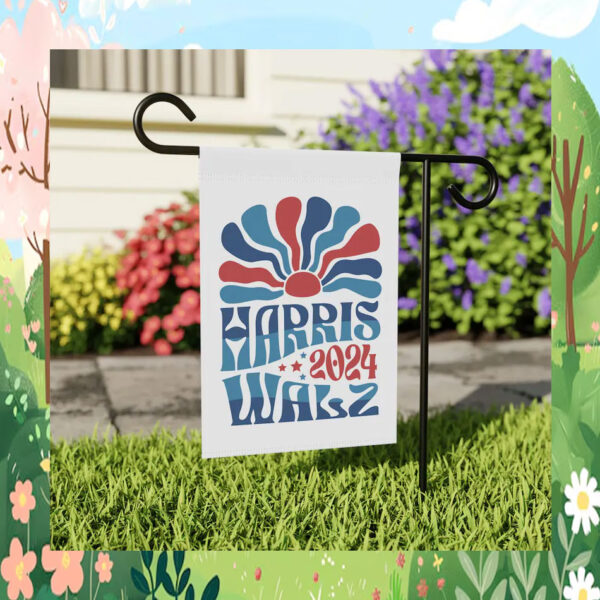 Official Harris Walz 2024 Garden and House Flags