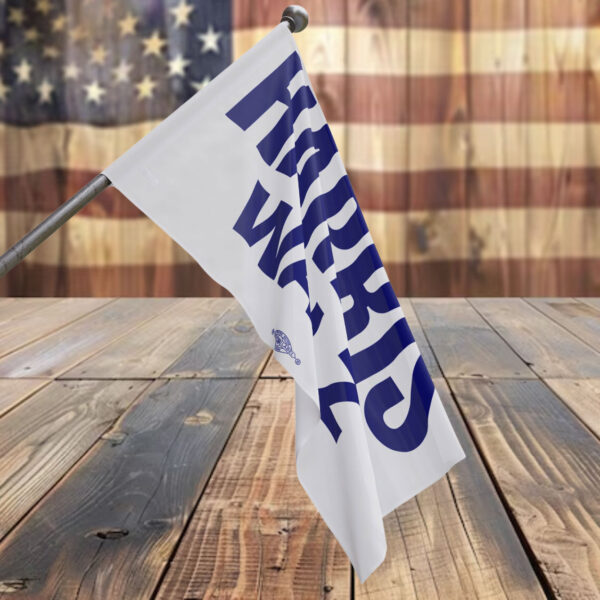 Official Harris Walz Blue Flag