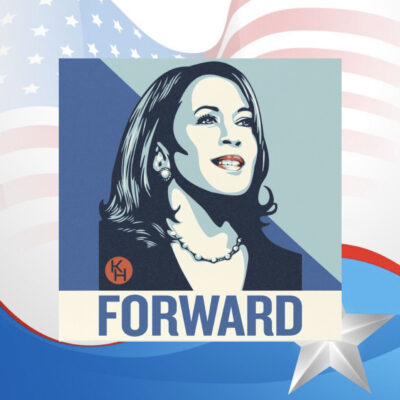 Official Harris for FORWARD Car Magnets