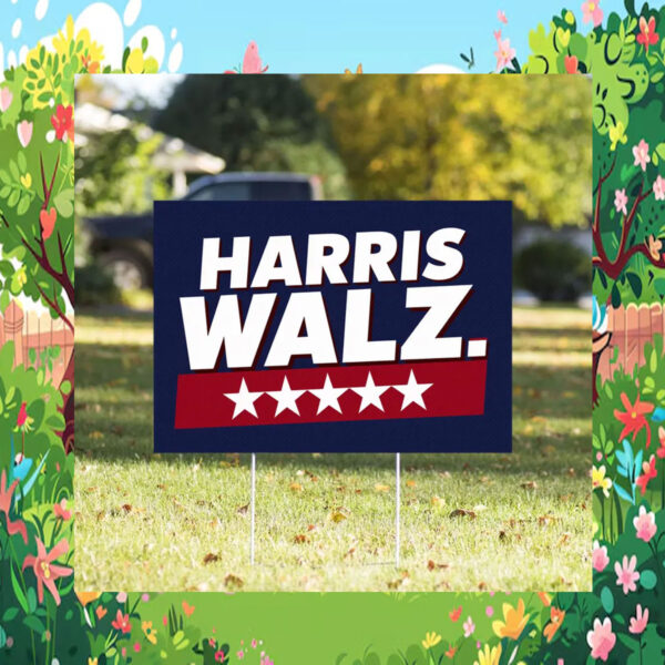 Kamala Harris For President Yard Sign, Kamala Harris 2024 Sign