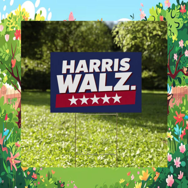 Kamala Harris For President Yard Sign, Kamala Harris 2024 Sign