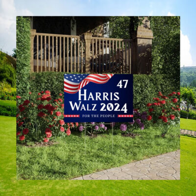 Official Kamala Harris Walz yard Sign 2024