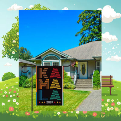 Official Kamala Walz 2024 Garden Flag