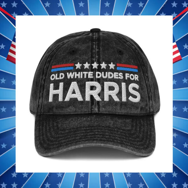 Old White Dudes For Harris Hat