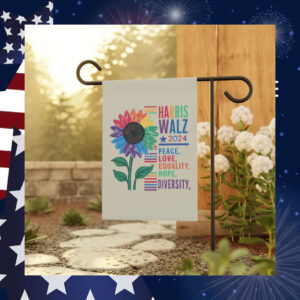 Patriotic Kamala Harris House Flag