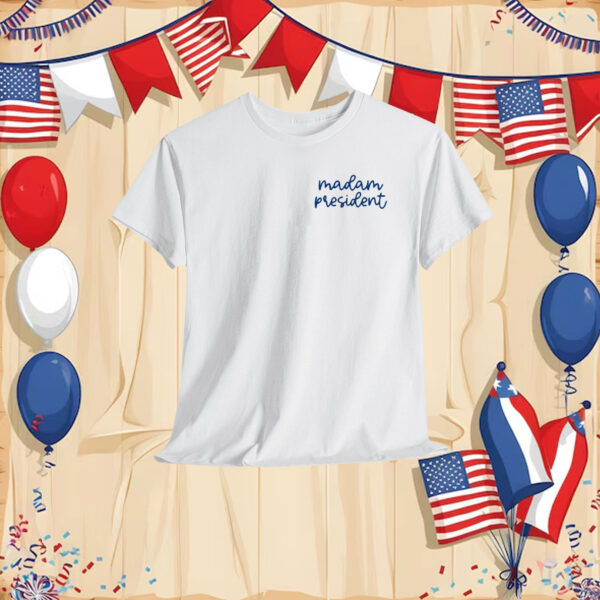 Pocket Madam President Kamala Harris Shirt