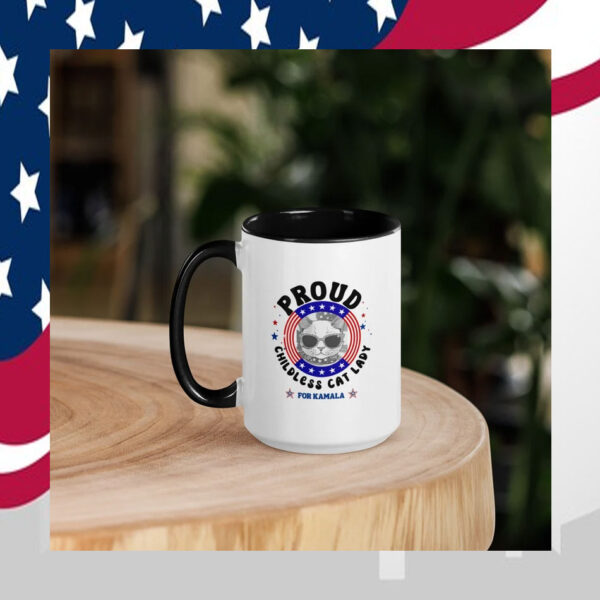 Proud Childless Cat Lady For Kamala Mug