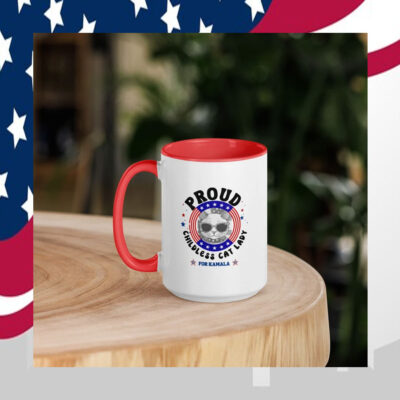 Proud Childless Cat Lady For Kamala Mug
